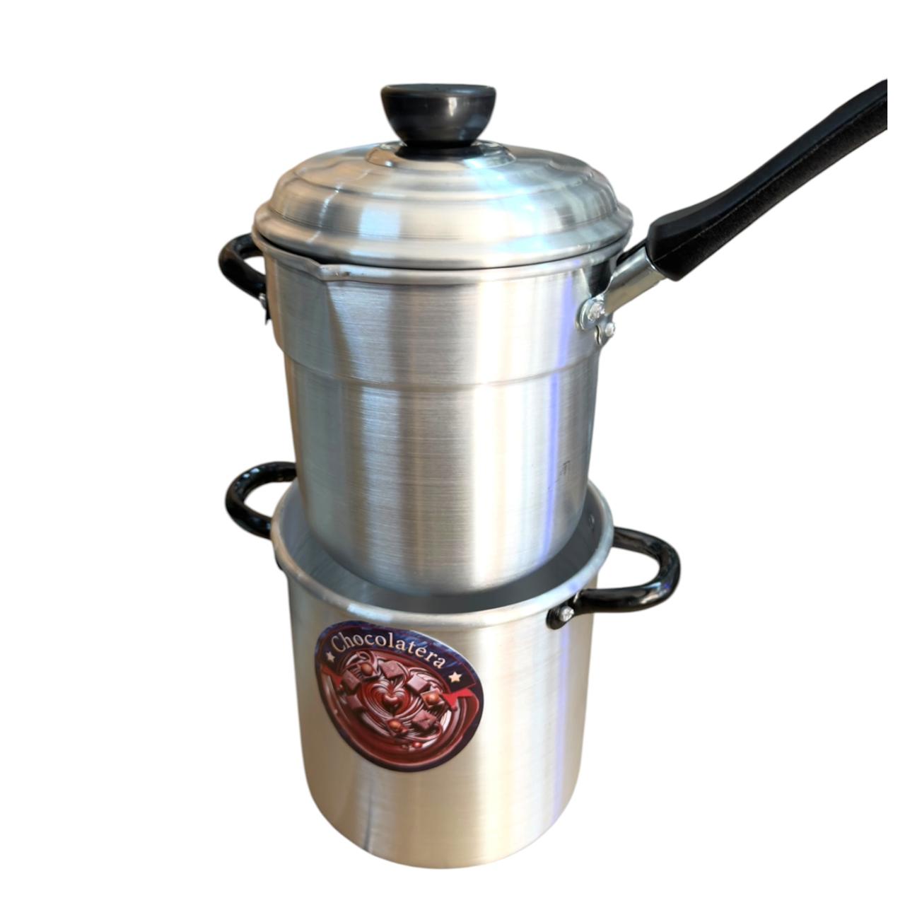 Chocolatera de aluminio - Imagen 2