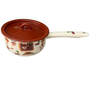 OLLA CON MANGO DISEÑO 16 CM