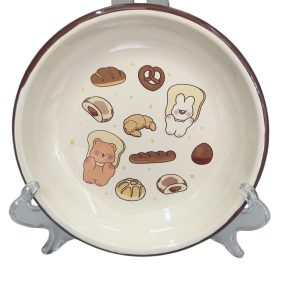 PLATO ENLOZADO OSO 20CM