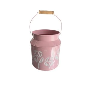 Balde color  boca ancha