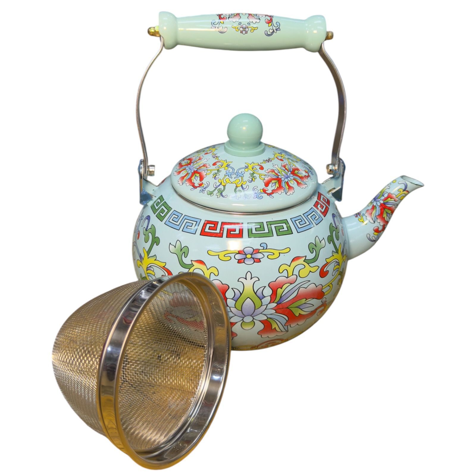 Tetera enlozada imperial 2.4l c/ infusor - Imagen 4