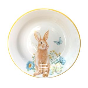 Plato enlozado Conejo 26 cm
