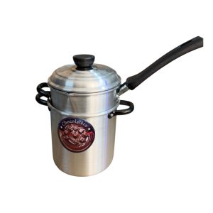 Chocolatera de aluminio