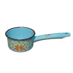 Cacerola enlozada 10cm con mango