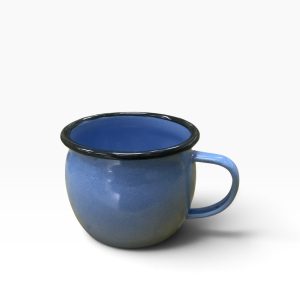 Jarro enlozado chocolatero 9 cm