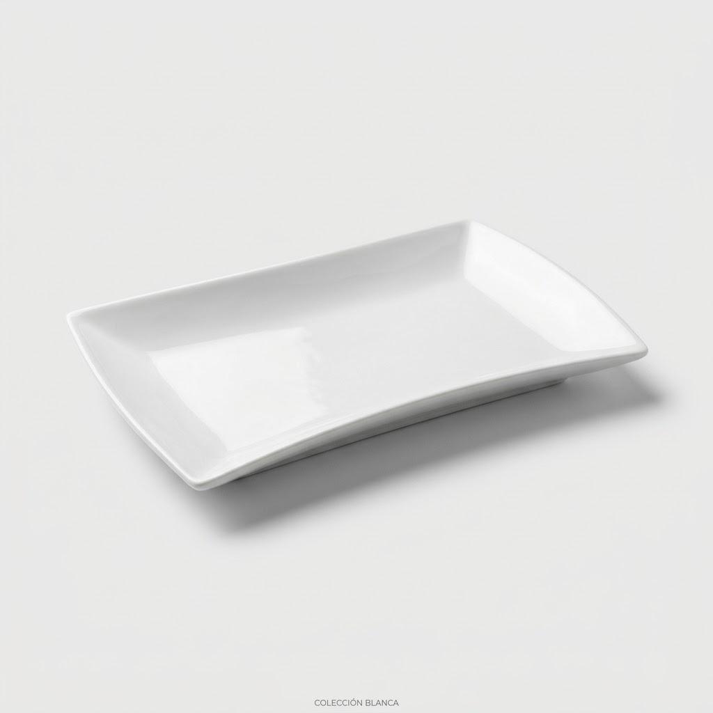 Plato rectangular 25x14 cm